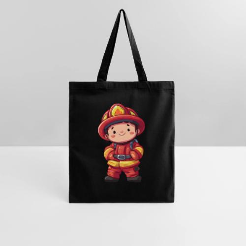 Friendly Firefighter Hero - Tote Bag