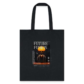 Future Fusion Where Imagination Meets Innovation - Tote Bag - black - Front