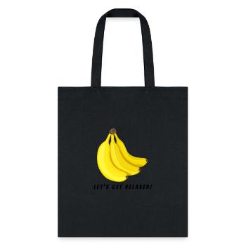 Let's get Relaxed by Banana - Tote Bag - black - Front