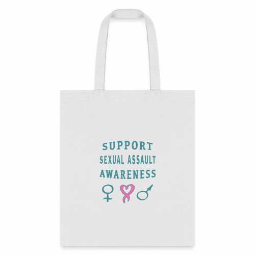 Support Sexual Assault Awareness Prevention Month - Tote Bag