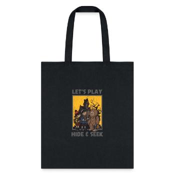 Hide and Seek - Tote Bag - black - Front