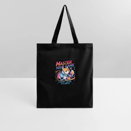 Cute Gamer Shiba Inu Level Up - Tote Bag