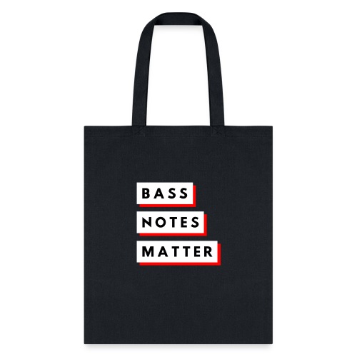 Bass Notes Matter Red - Tote Bag