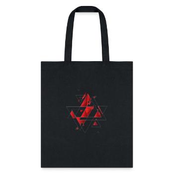 Abstract - Tote Bag - black - Front