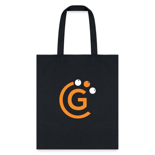 G Logo, White - Tote Bag