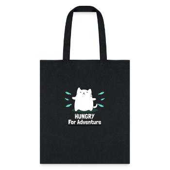 hungry for adventure - Tote Bag - black - Front
