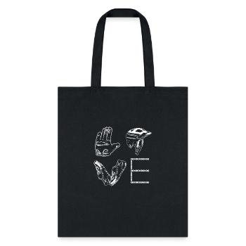 Bicyclist Gift Cool Biking Gift Cyclist Gift Rider - Tote Bag - black - Front