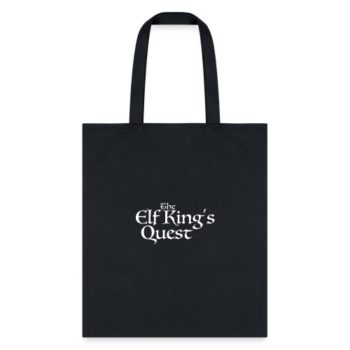The Elf King's Quest Logo White - Tote Bag