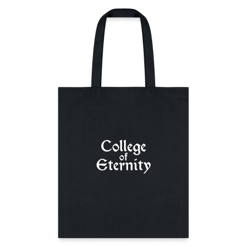 College of Eternity Logo White - Tote Bag