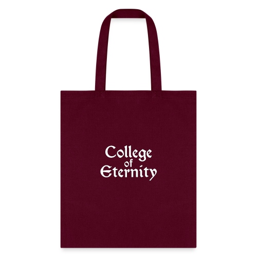 College of Eternity Logo White - Tote Bag