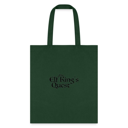 The Elf King's Quest Logo Black - Tote Bag