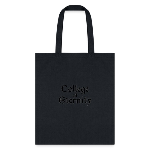 College of Eternity Logo Black - Tote Bag