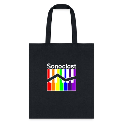 Sonoclast Rainbow Keys (for dark backgrounds) - Tote Bag