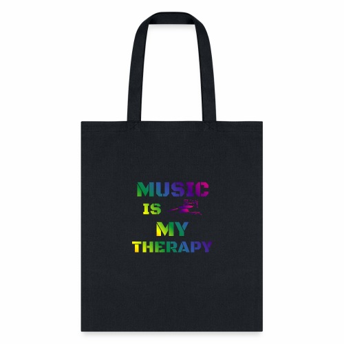 Music is my Therapy - Tote Bag