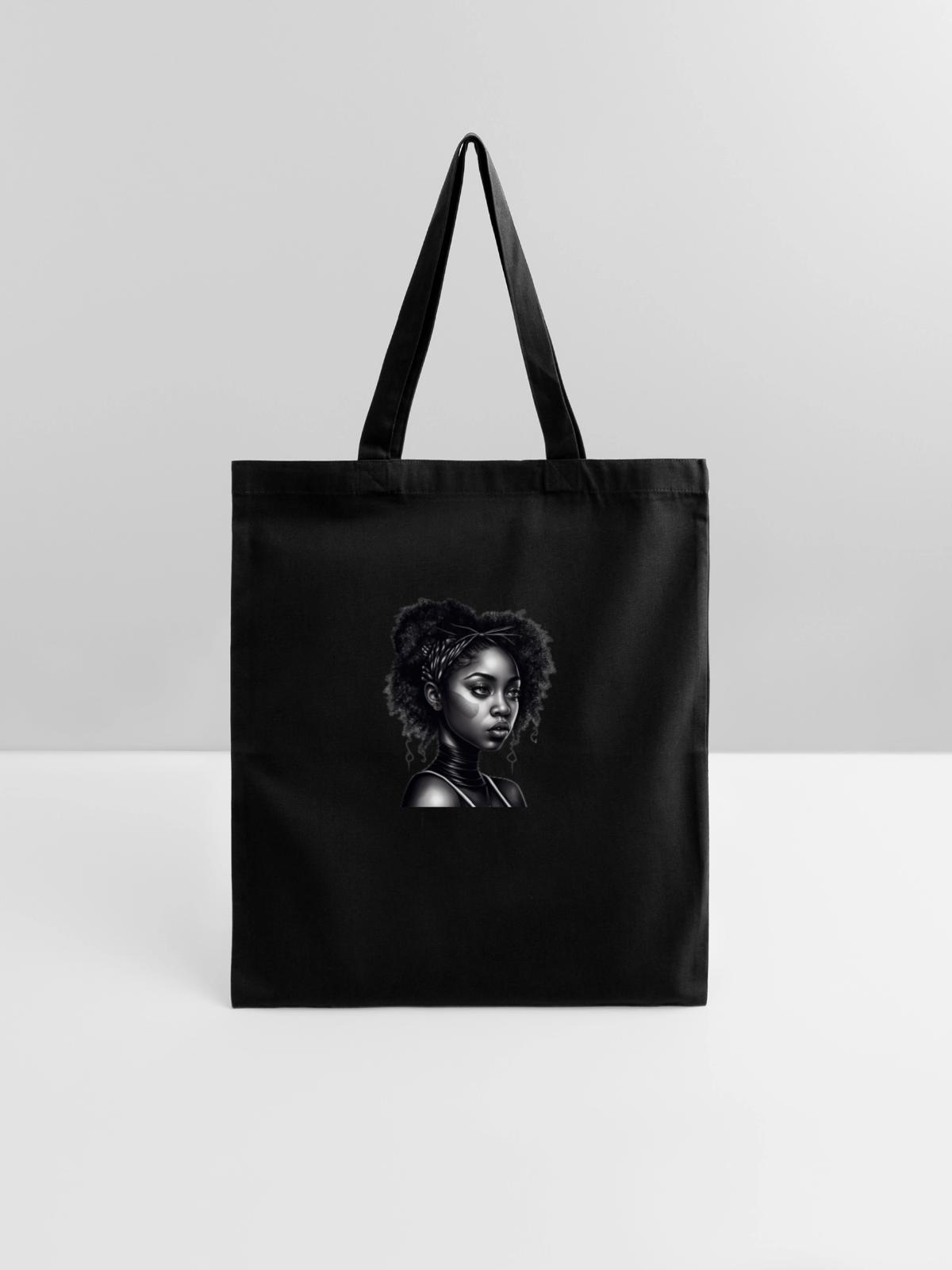 Mono Black Girl Magic - Tote Bag - black - Front