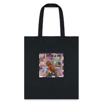 cute mouse - Tote Bag - black - Front