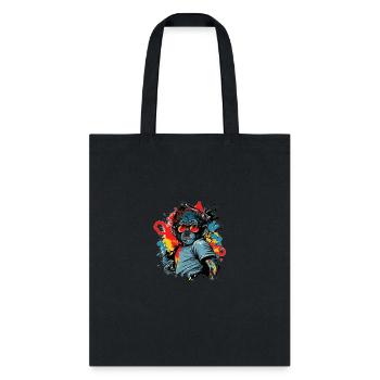 mature monkey - Tote Bag - black - Front