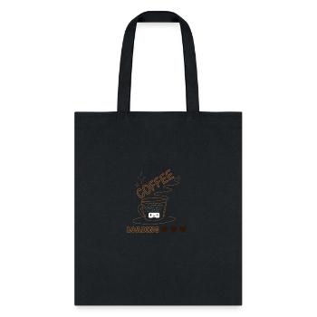Caffeine Loading Funny Gift For Men women T-Shirt. - Tote Bag - black - Front