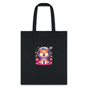 A cut happy Shina Inu - Tote Bag - black - Front