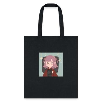 Girl - Tote Bag - black - Front