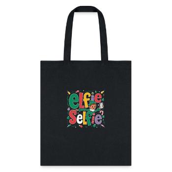 Elfie Selfie - Tote Bag - black - Front