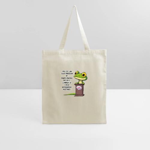 Public Comment Lizard Design - Tote Bag