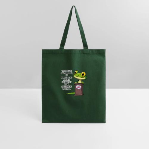 Public Comment Lizard Design - Tote Bag