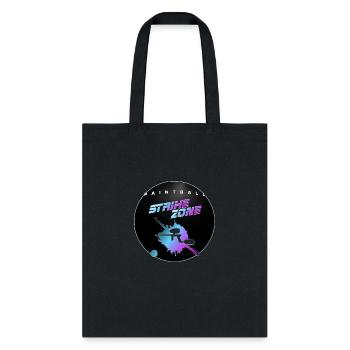 Strike Zonepaintball patch - Tote Bag - black - Front