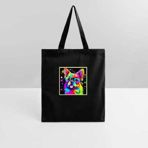 Vivid Canine Vibes Design - Tote Bag