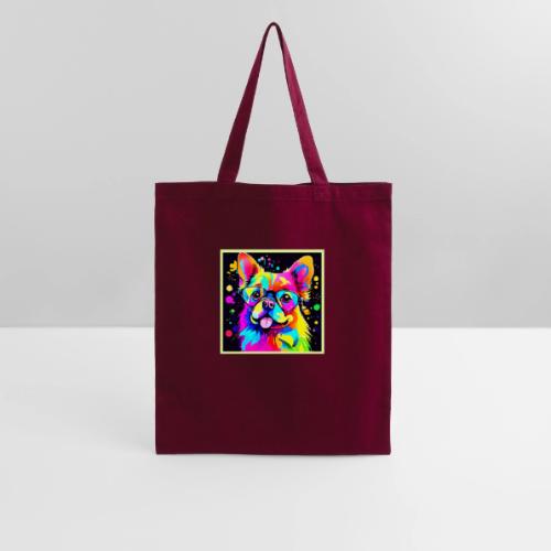 Vivid Canine Vibes Design - Tote Bag