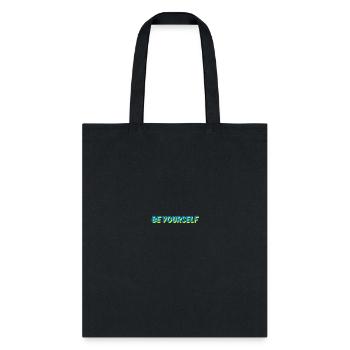 BE YOURSELF - Tote Bag - black - Front