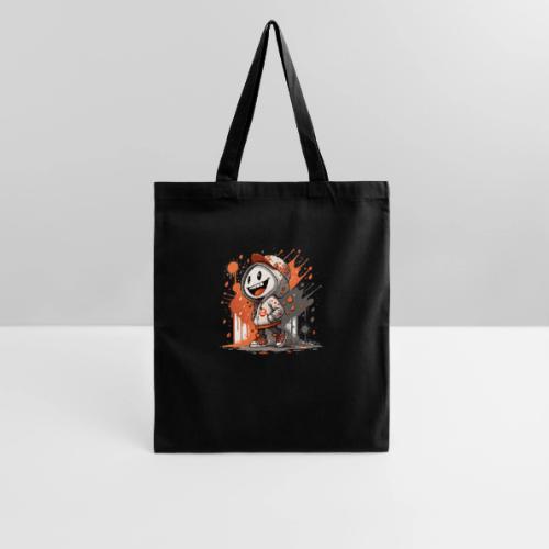Animated Cartoon Robot Kid Print - Tote Bag
