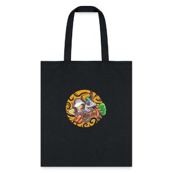 strange chameleon - Tote Bag - black - Front