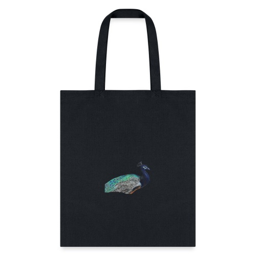 peacock half - Tote Bag