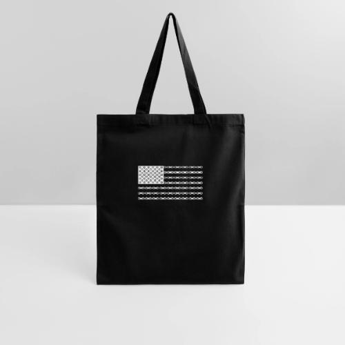 Bicycle Chain American Flag - Tote Bag