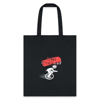 Uni Cyclist - Tote Bag - black - Front