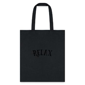Relax - Tote Bag - black - Front