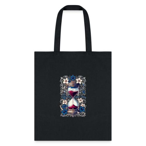 Our Moments Defy Time Hourglass Gifts T-Shirt - Tote Bag