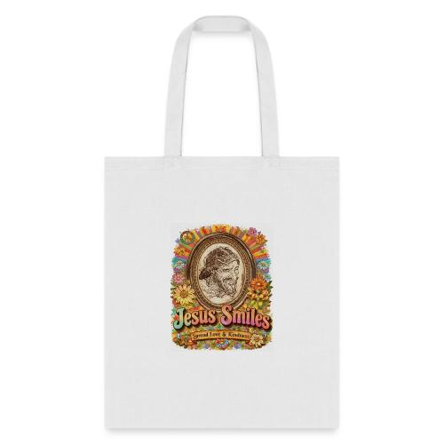 jesus-smile.com, Rare Portrait, Jesus the Healer. - Tote Bag