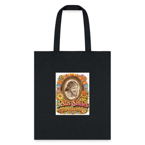 jesus-smile.com, Rare Portrait, Jesus the Healer. - Tote Bag