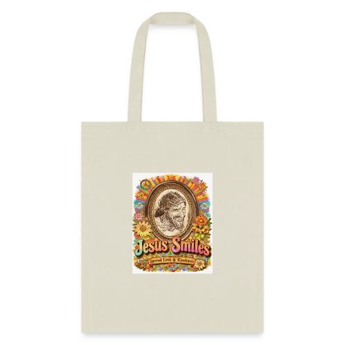 jesus-smile.com, Rare Portrait, Jesus the Healer. - Tote Bag