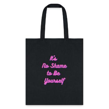 Be yourself - Tote Bag - black - Front
