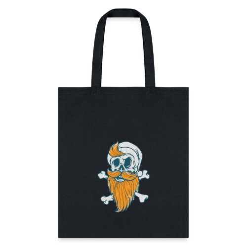 Bearde Skull - Tote Bag
