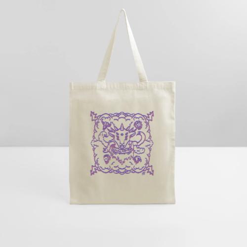 Revelation Lamb Purple - Tote Bag