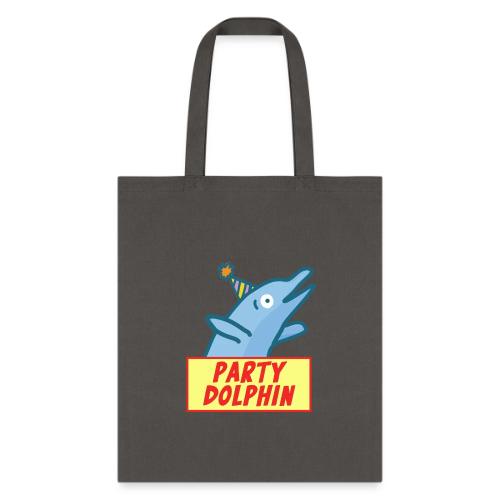 Party Dolphin Logo - Tote Bag