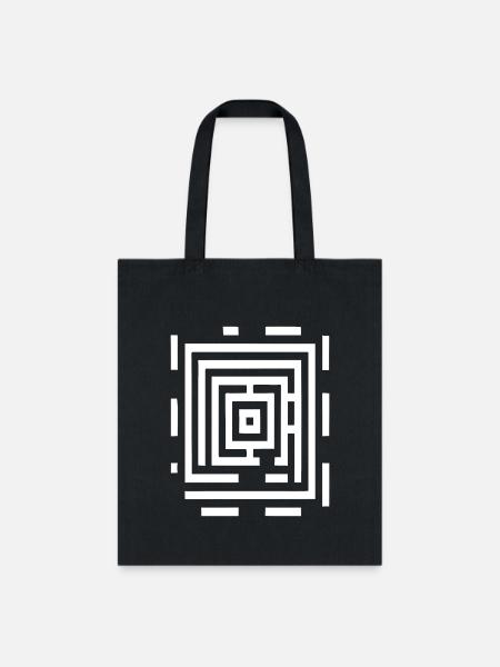 The Impossible Maze: Can You Escape? - Tote Bag - black