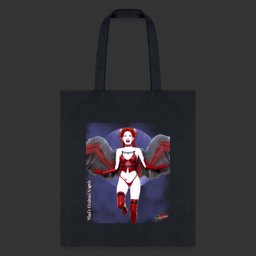 Undead Angels By Moonlight Vamp Cupid Scarlet 1 - Tote Bag