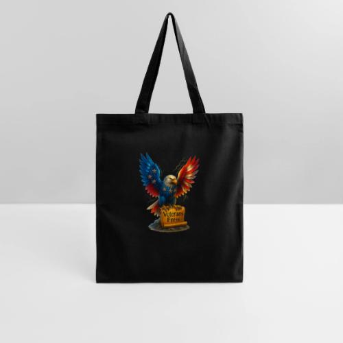 Veterans Press & Bald Eagle Flag 2 Print Set - Tote Bag