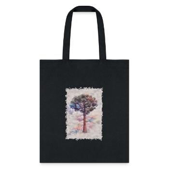 Australian pine tree painting - Tote Bag - black - Front