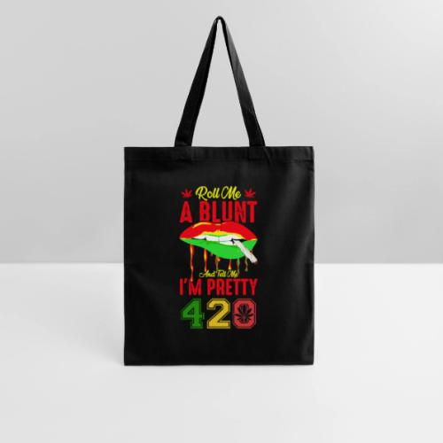 Pleasant 420 Smoke a Blunt Weed Marijuana Design - Tote Bag